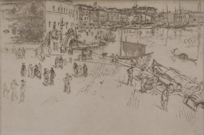Die Riva, Nr. 1 von James McNeill Whistler