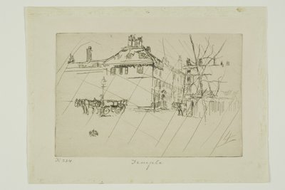 Der Tempel von James Abbott McNeill Whistler