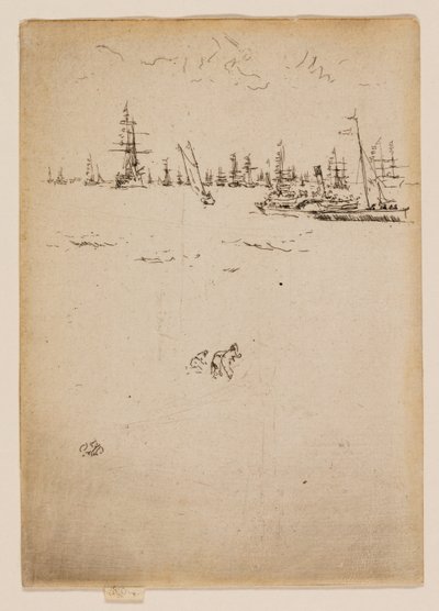 Das Besucherboot von James McNeill Whistler