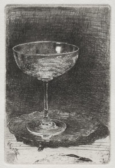 Das Weinglas von James McNeill Whistler