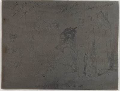 Titel zum französischen Set von James Abbott McNeill Whistler