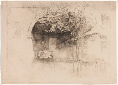 Traghetto von James Abbott McNeill Whistler