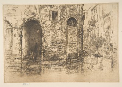 Zwei Türöffnungen von James McNeill Whistler