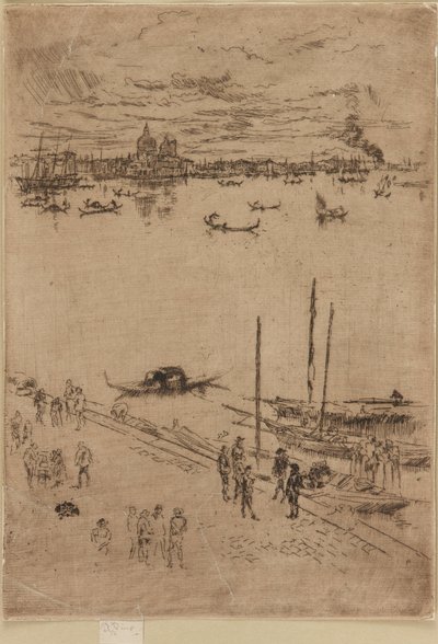 Aufrechtes Venedig von James Abbott McNeill Whistler
