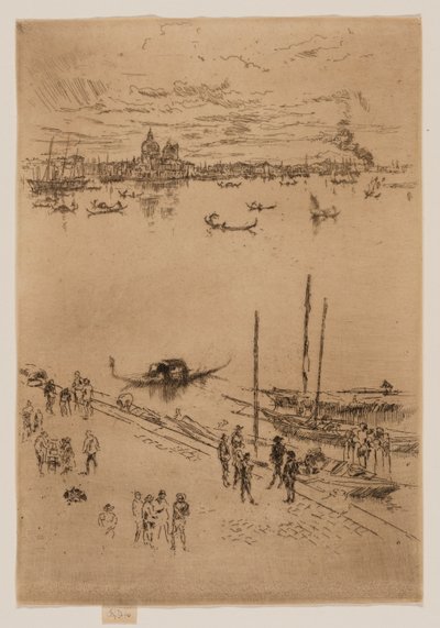 Aufrechtes Venedig von James Abbott McNeill Whistler