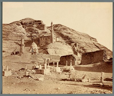Ägypten. Kairo. Fort Muhhamada Alego beim Mukattam-Plateau (XVIII/XIX Jh.) von James Robertson