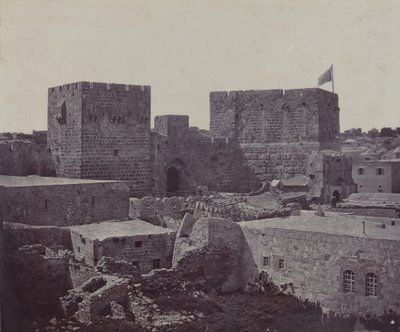 Jerusalem - Abschnitt der Altstadt von James Robertson