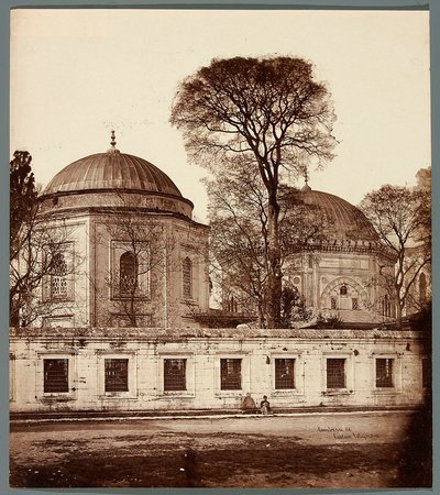 "Grab des Sultans Solyman" [Istanbul. Grab des Sultans Suleiman] von James Robertson
