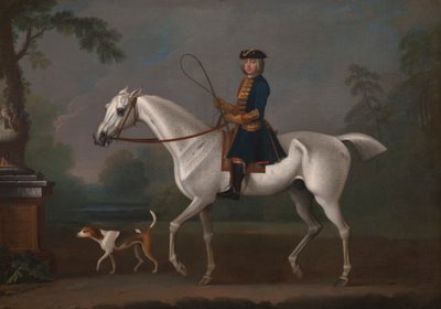 Sir Roger Burgoyne reitet "Badger" von James Seymour