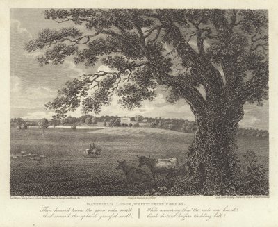 Robert Bloomfield, Dichter: Wakefield Lodge, Whittlebury Forest von James Storer
