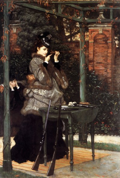 Auf dem Schießstand von James Tissot