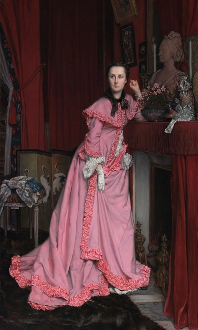 Porträt der Marquise de Miramon, geborene Thérèse Feuillant von James Tissot