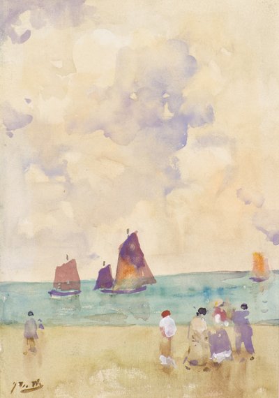 Fischerboote von James Watterston Herald
