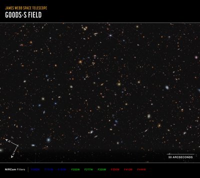 JWST Advanced Deep Extragalactic Survey von James Webb Space Telescope (NASA)