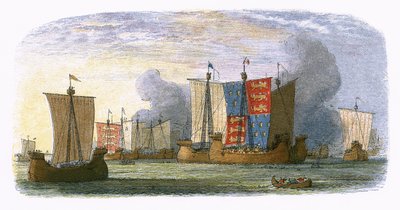 Schlacht von Sluys von James William Edmund Doyle