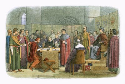 Edward als Lehnsherr von Schottland anerkannt von James William Edmund Doyle