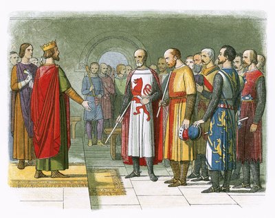 König Heinrich III. und sein Parlament von James William Edmund Doyle