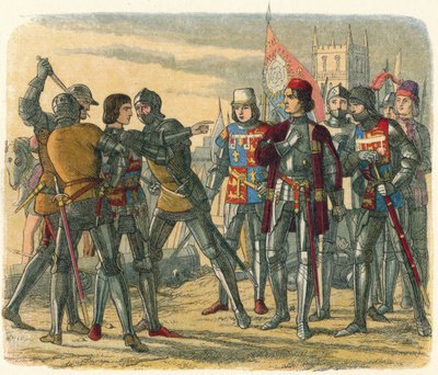 Mord an Prinz Edward, 1471, 1864 von James William Edmund Doyle