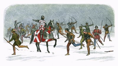 List von Lord Fauconbridge bei Towton von James William Edmund Doyle