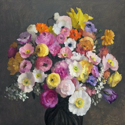 Lebendiger Blumenstrauß von James Zamora