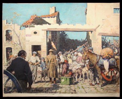 Rückkehrende Flüchtlinge Hatton Chattel von James de Vine Aylward