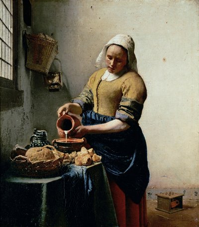 Die Milchmagd von Jan (1632-75) Vermeer