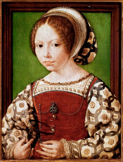 Porträt einer jungen Prinzessin, wahrscheinlich Dorothea von Dänemark von Jan (c.1472 c.1533) Gossaert