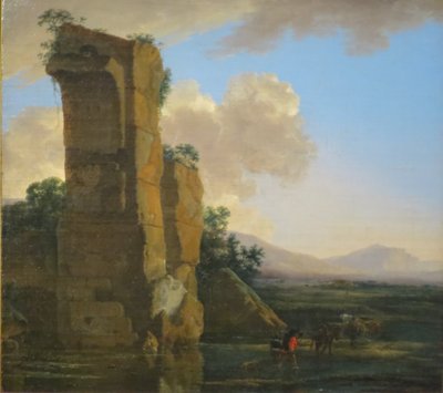 Italienische Landschaft von Jan Asselijn