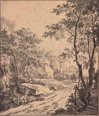 Italienische Landschaft, zwischen Ancona und Sinigaglia von Jan Both