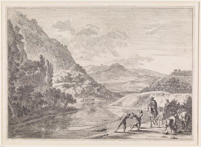 Fischer am Tiber von Jan Both