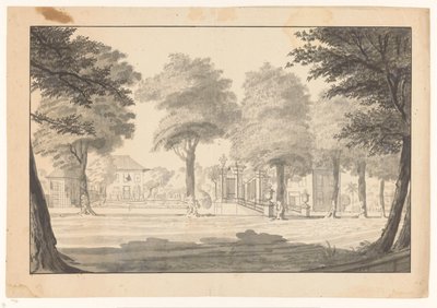 Haus an der Straße nach Rijswijk von Jan Brandes