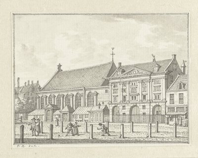 Die Prinsekerk und Butterhalle in Rotterdam von Jan Bulthuis