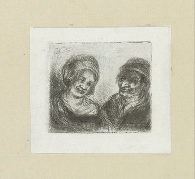 Bauer und Bäuerin von Jan Chalon