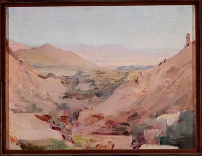 Indisches Tal. Aus der Reise nach Indien von Jan Ciągliński