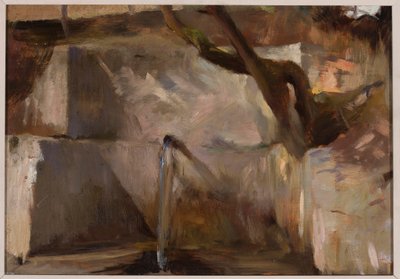 Brunnen in der Nähe von Jalta. Von einer Reise auf die Krim von Jan Ciągliński