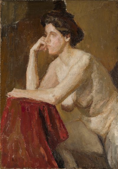 Modelka, Studie von Jan Ciągliński