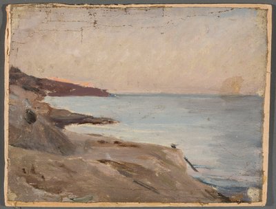 Maritimes Landschaftsbild - Jalta. Von einer Reise auf die Krim von Jan Ciągliński
