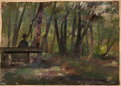 Petersburg - Park auf der Piotrowskaja-Insel von Jan Ciągliński