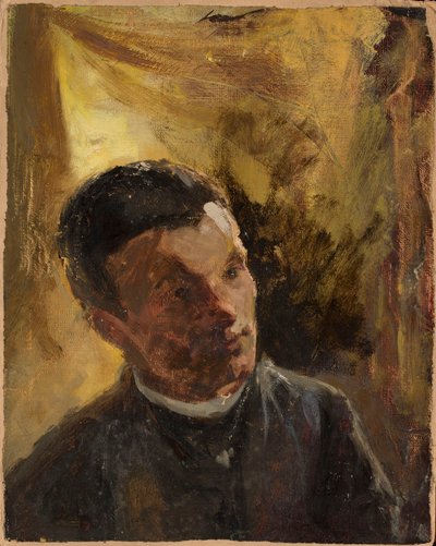 Porträt von Aleksander Leński (1847-1908), russischer Künstler von Jan Ciągliński