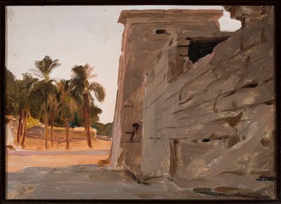 Tempel von Karnak. Aus einer Reise nach Ägypten von Jan Ciągliński
