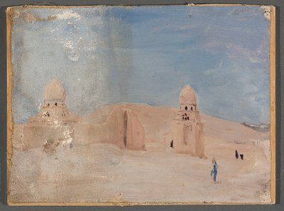 Tempel. Aus der Reise nach Ägypten von Jan Ciągliński