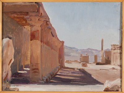 Tempel. Aus einer Reise nach Ägypten von Jan Ciągliński