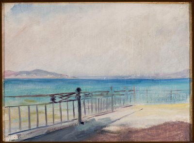 Terrasse am Meer. Aus einer Reise nach Konstantinopel von Jan Ciągliński