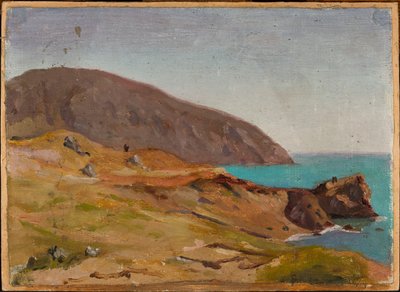 Ansicht des Meeres. Aus der Reise nach Krim von Jan Ciągliński