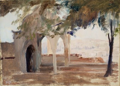 Blick von Istanbul auf Pera. Aus der Reise nach Konstantinopel von Jan Ciągliński