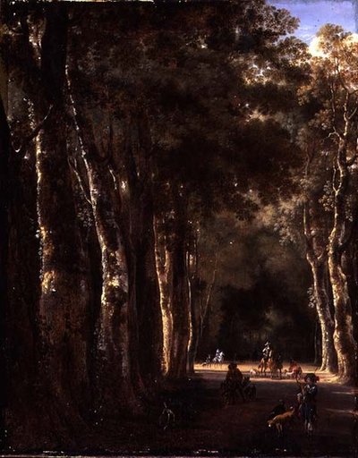 Die Allee von Jan Hackaert