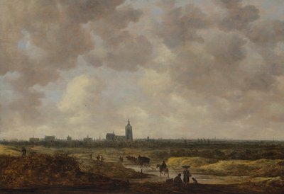 Ein Blick auf Den Haag von Nordwesten, 1647 von Jan Josephsz van Goyen