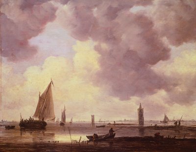 Boote von Jan Josephsz van Goyen