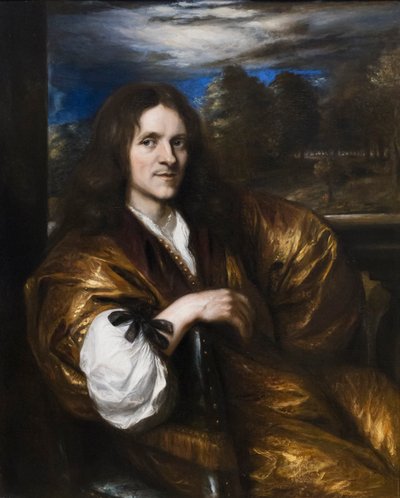 Selbstporträt, frühe 1650er von Jan Lievensz.