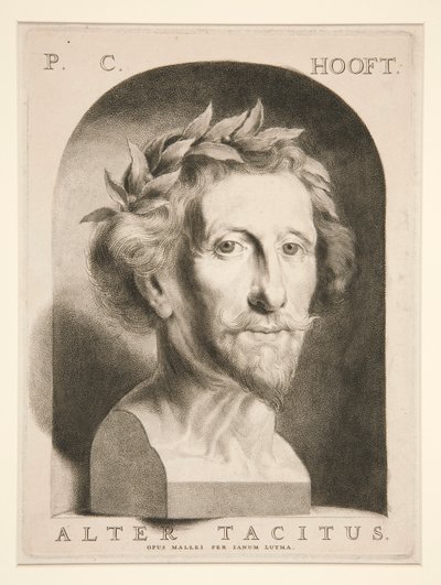 Pieter Cornelisz. Hooft (1581-1647) von Jan Lutma The Younger